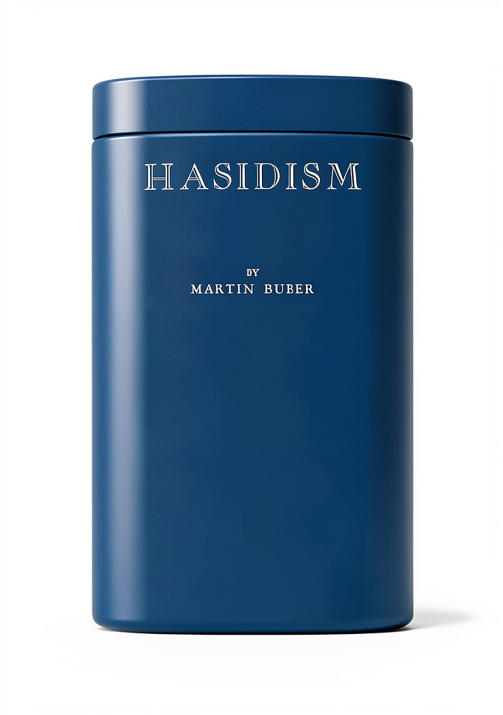 'Hasidism book cover showing traditional Jewish symbols'
