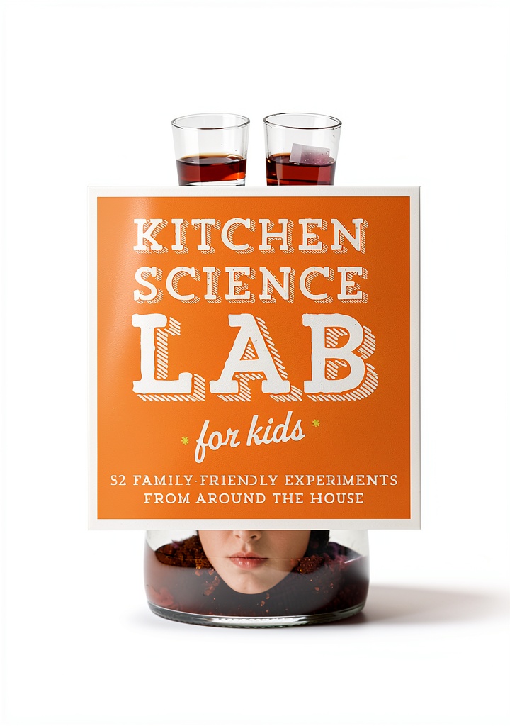 Children conducting science experiments from the Lab for Kids book