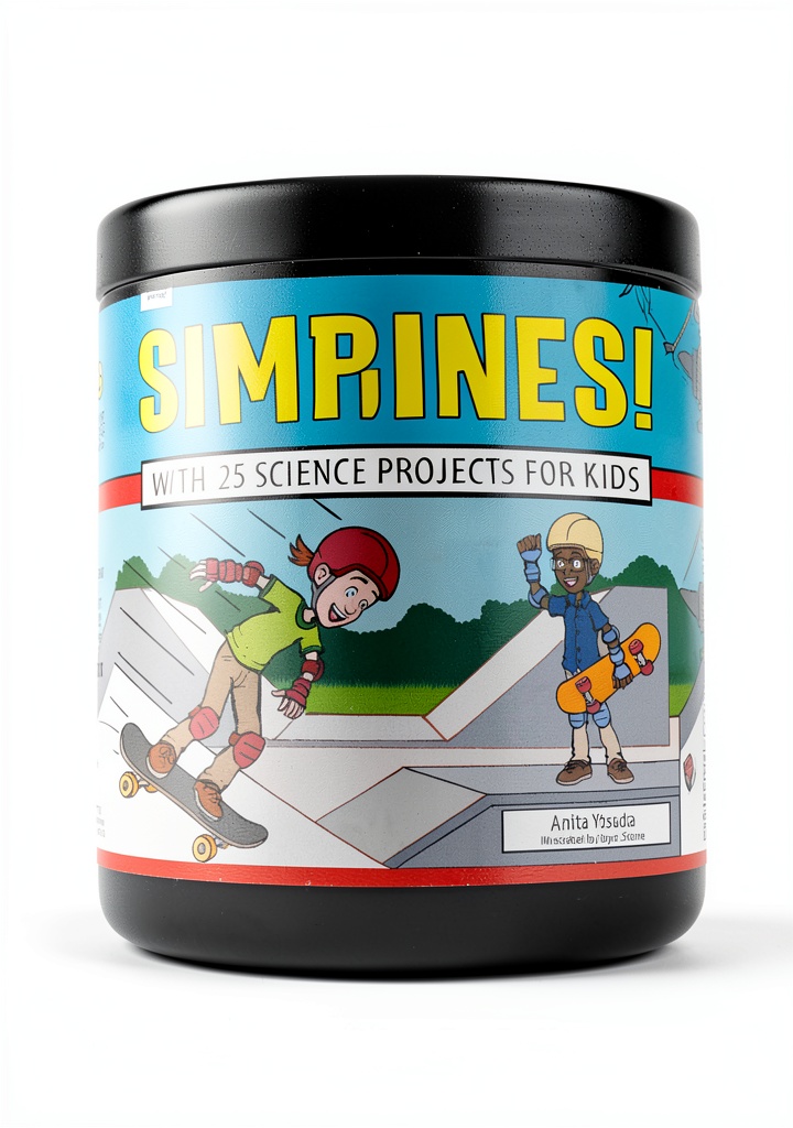 Installing Nomad Press Childrens Physics Book Explore Your World Series on a wooden desk