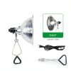 Clamp Lamp Light Simple Deluxe 8.5 inch Aluminum Reflector 6ft Cord-1
