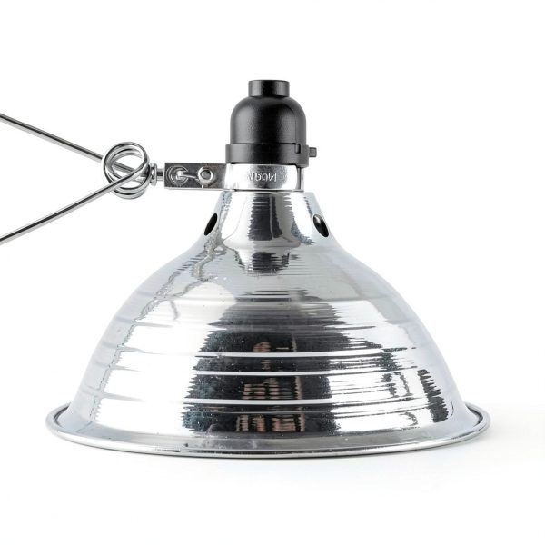 Clamp Lamp Light Simple Deluxe 8.5 inch Aluminum Reflector 6ft Cord-2