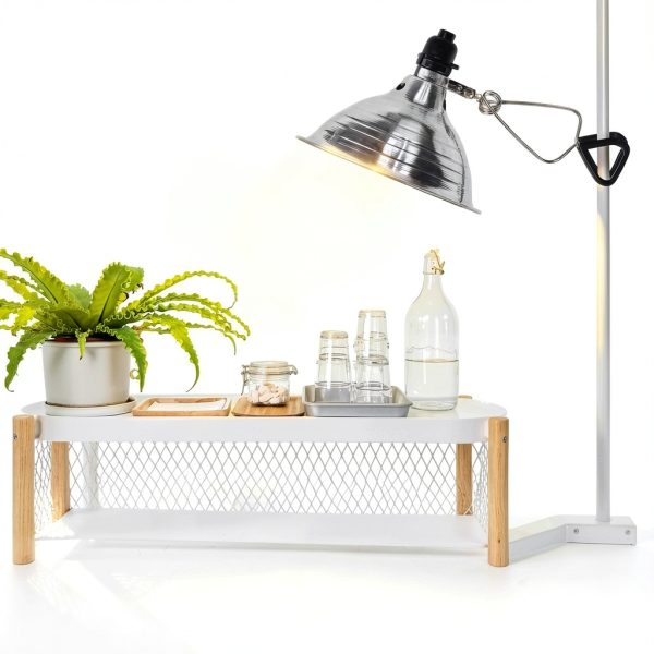 Clamp Lamp Light Simple Deluxe 8.5 inch Aluminum Reflector 6ft Cord-5