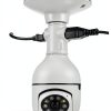 Light Socket Adapter SerBion 3 Prong Splitter White-5